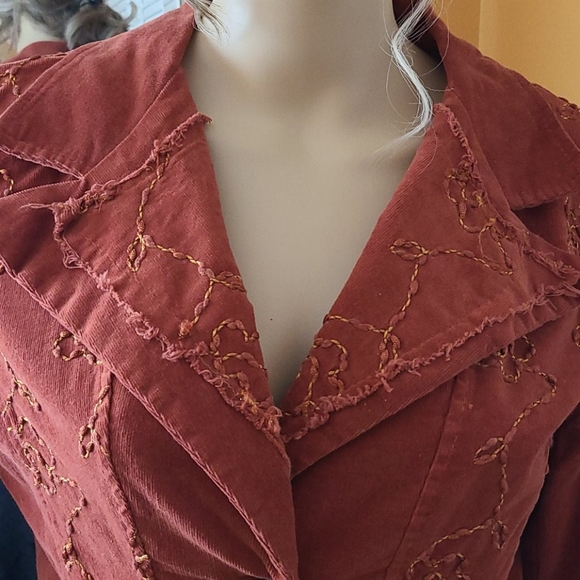 Knit Shop Corduroy Blazer - Picture 2 of 10